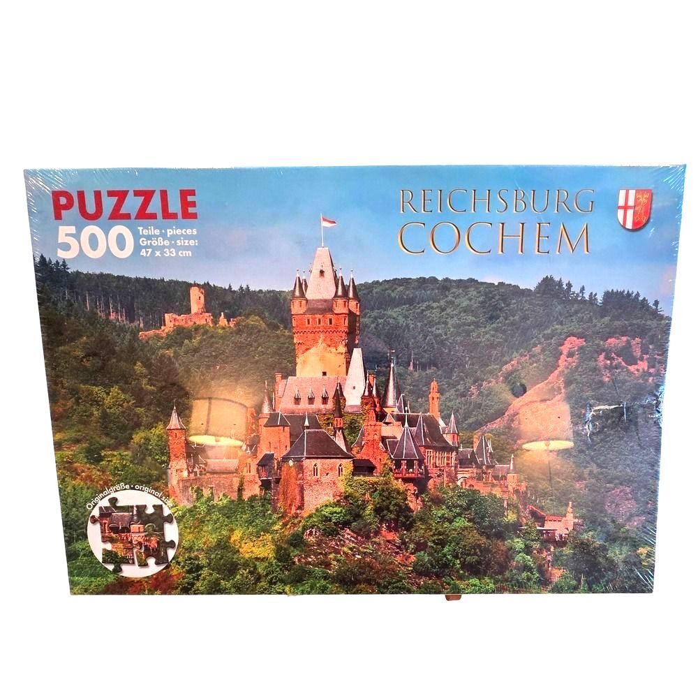 VTG‎ Kraichgau Verlag Cochem Castle Germany 500 Piece Jigsaw Puzzle  2000 Sealed